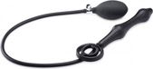 XR Brands Inflatable Silicone Anal Plug + Cock and Ball Ring black