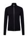SELECTED HOMME Slhdane Ls Knit Structure Full Zip Cardigan voor heren, zwart., XXL