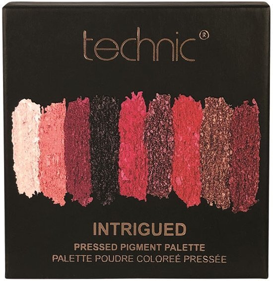 Technic Pressed Pigments Oogschaduw Palette Intrigued