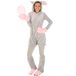 Tectake dressforfun - Muis Kostuum - Maat M - Grijs - Unisex