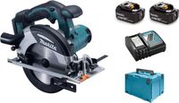 Makita DHS630RTJ Batterie Scie circulaire 165mm 18V 5,0Ah in Mbox