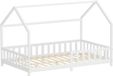 ML-Design Kinderbed Huisbed 120x200 cm Grenenhout Wit