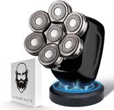 Sansbeauté Skull Sharp PRO Scheerapparaat Mannen – Trimmer - Tondeuse - Electric Face & Head Shaver