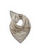 CODELLO Foulard camel / lichtgrijs / wolwit