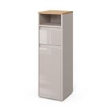 Vicco Majest Halfhoge kast – 30.2 x 96.3 cm met lade en deur Kasjmier/Artisan