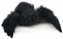 Uni-Toys - Zwarte spin - 15 cm (lengte) - pluche spin - pluche dier, knuffeldier