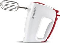G3 Ferrari Animadolce Handmixer – 250W – 6 Snelheden + Turbo – Wit/Rood