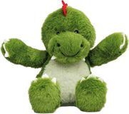 Welliebellies warmteknuffel dinosaurus 32 cm - opwarmknuffel geschikt voor oven en magnetron dino - magnetronknuffel - dinosaurus warmie