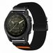 By Qubix Qubix - Geschikt voor Garmin bandje - 26mm Quickfit - Nylon bandje met parachute sluiting - Zwart - Geschikt voor Garmin Tactix 8 - 51mm