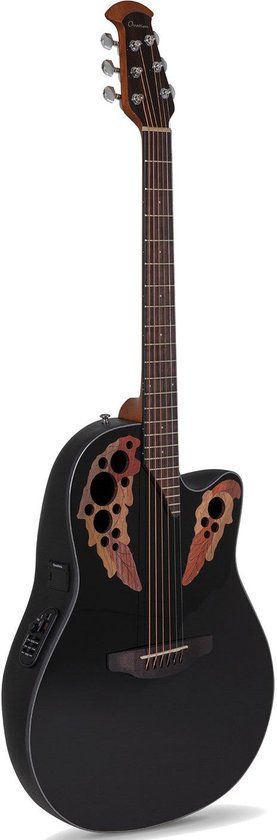Ovation CE44-5 Celebrity Elite Mid Depth Black - 2022 Model