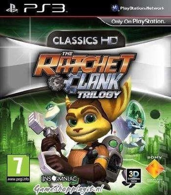 Sony the ratchet & clank trilogy PlayStation 3