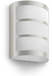Philips myGarden Python Outdoor LED Wall Light - Stainless Steel & White
