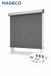 MADECOSTORE MADECO Rolgordijn Verduisterend 45x190 cm – Grijs – Black-out – Met Kettingbediening – Inclusief Montageset