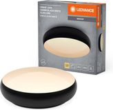 LEDVANCE ORBIS Livia LED plafondlamp met metalen ring, zwart en wit, 24W, 1500lm, 3000K, 430mm