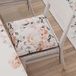 PETTI Artigiani Italiani - Keukenstoelkussens, set van 6 kussens voor keukenstoelen, keukenstoelhoezen van microvezel met digitale print en veters, 100%