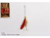 DUE ESSE CHRISTMAS SRL Veerhanger C/DEC. 21 cm rood