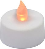 LED theelichtjes - 16x stuks - plastique waxinelichtjes