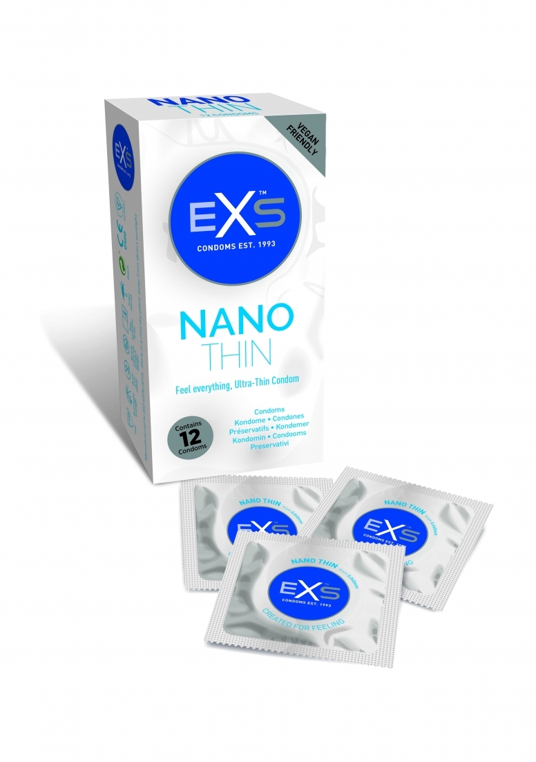 EXS Condoms Exs Nano Thin - 12 pack