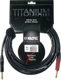 KLOTZ Instrumentenkabel 3m recht Titanium Silent, TI-0300PSP