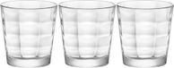 Bormioli Rocco Cube waterglazen 240 ml 3 stuks
