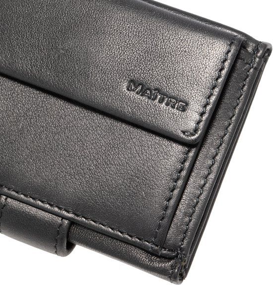 Maître Maitre - Herren Kartenhalter F3 Matt Schwarz