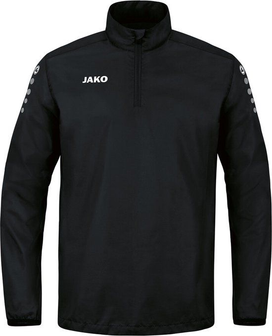 JAKO Rainzip Team Kinderen Regenjack - Zwart - Maat 140