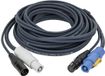 DAP Combikabel DAP 93000 - PowerCON & 5-pin XLR DMX 0,75 m