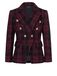 Ana Alcazar Blazers 'Abara' bordeaux / zwart