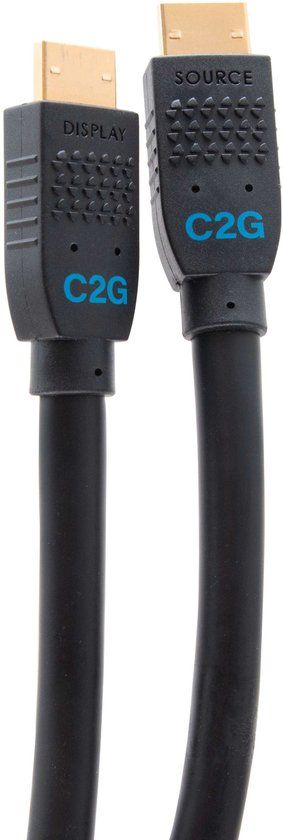 CablesToGo 10,7m Performance-serie ultraflexibele actieve hogesnelheid HDMI®-kabel - 4K 60Hz In de wand, CMG (FT4) gecertificeerd