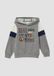 s.Oliver Sweatshirt met capuchon leigrijs katoen 128/134