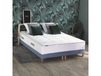 Matelas ressorts 7 zones + sommier palacio 2 160x200 bleu denim