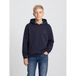Petrol Industries hoodie met logo - donkerblauw