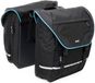 BECK SPRTV Bleu - Sacoche double pour vélo - 30L - Noir/Bleu