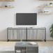 Maison Exclusive - Meuble TV, dimensions 140 x 36 x 49,5 cm, en panneau de particules de bois Sonoma gris