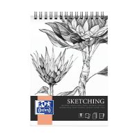 Oxford Sketching schetsblok spiraal A4 120 grams (50 vel)