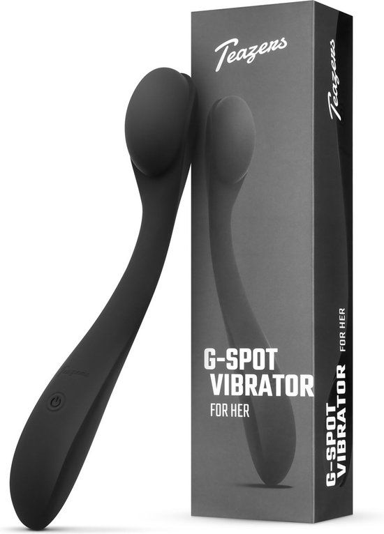 Teazers G-spot Vibrator - Zwart - Oplaadbaar - 8 standen