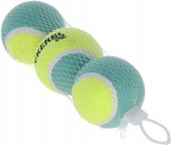 Kerbl Pet Tennisballen set van 3, ø 6,5cm geel/turquoise