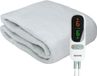 Auronic Elektrische Onderdeken XL - 190x90cm - 1 Persoons - 2 Warmtezones - Verwarmingsdeken - Wit