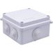 TRU COMPONENTS TC-RA 100x100x70 TC-10239040 Boîtier d'installation ABS plastique Blanc 1 pièce