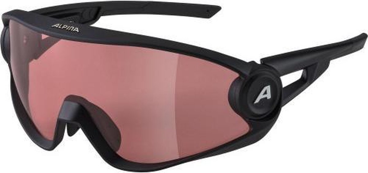 Alpina 5W1NG Q+CM Glasses, black matt