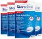 Steradent Triple Action Plus Kunstgebit Reiniger - 4 x 90 tabletten - Voordeelverpakking