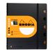 Rhodia ExaBook A5+ Zwart Geruit