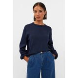 AMAYA Amsterdam Pullover met glitters - donkerblauw