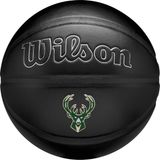 Wilson NBA Team Ball, Unisex, Zwart, basketbal, maat: 7