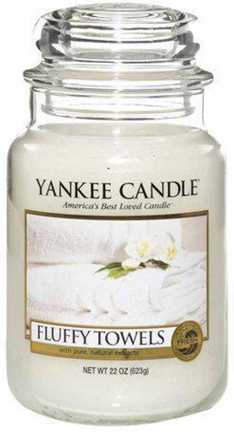 Yankee Candle Fluffy Towels - Geurkaars