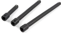 HBM Machines 3 Delige 3/8" Kracht Verlengstukkenset Voor Krachtdoppen