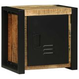 vidaXL Badkamerkast Bruin 40 x 30 x 40 cm Massief Mango Hout