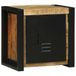 vidaXL Badkamerkast Bruin 40 x 30 x 40 cm Massief Mango Hout