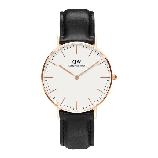 Daniel Wellington Classic Sheffield 0508DW - Women's Watch - 36mm - Rose Gold