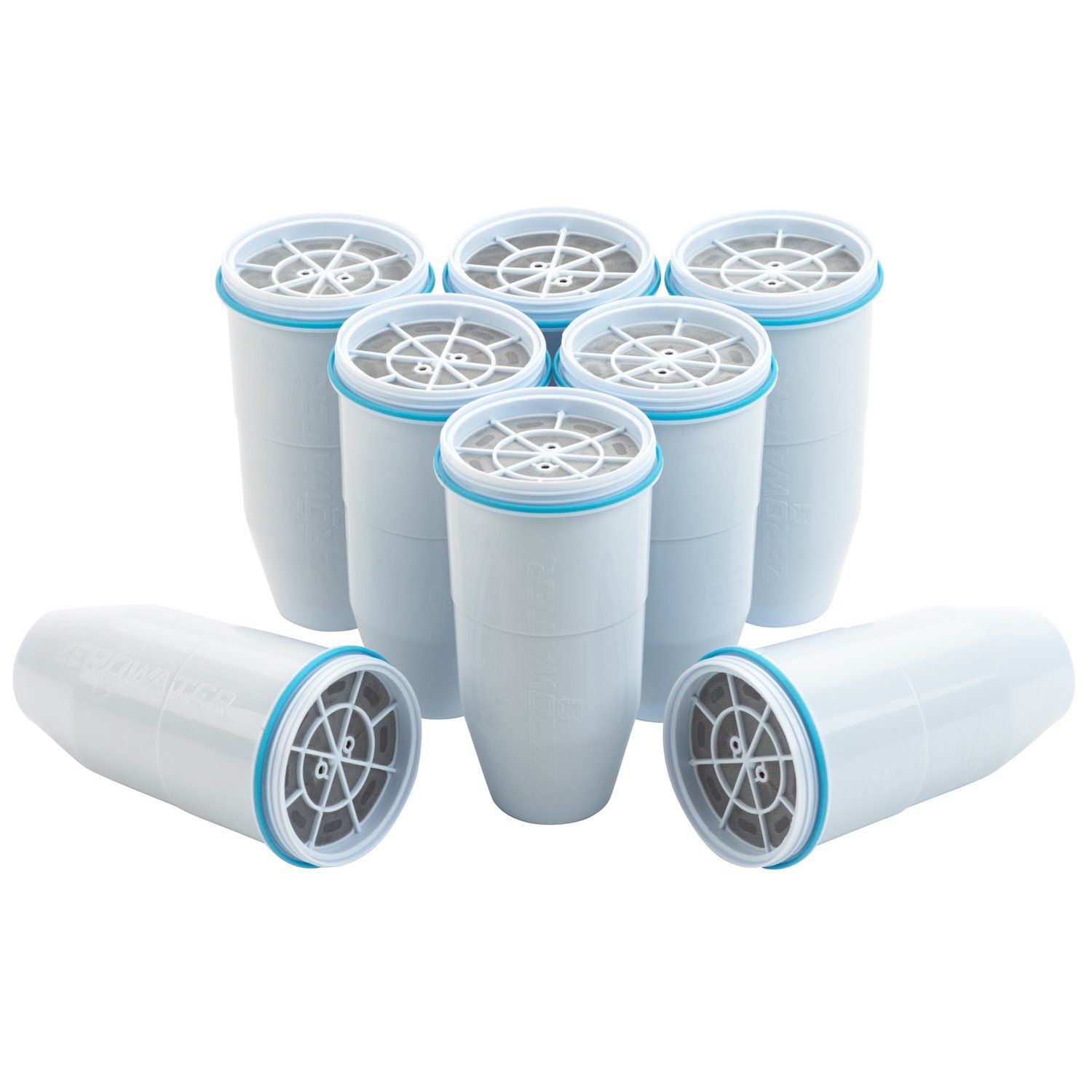 ZeroWater - Replacement Water Filters - 8 Pack - 5-Stage Filtration